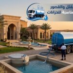 وايت مياه للفلل بالرياض وتعبئة خزانات المياه الكبيرة