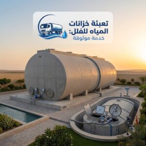 وايت مياه للفلل بالرياض لتعبئة خزانات المياه الكبيرة